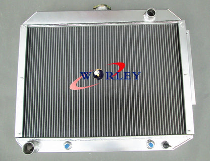 Aluminum Radiator with Fans for Chrysler Dodge Polara Monaco Plymouth Fury (1960–1978)