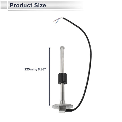 Fuel Sending Unit and Gauge Kit 240-33 Ohm for Boat Car Truck