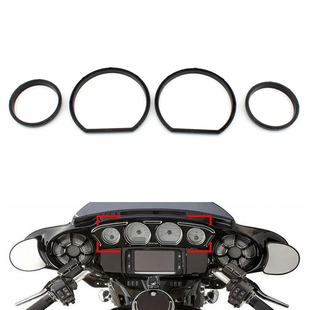 Instrument Board Gauge Bezel for Harley Touring Electra Street Glide (2009-2023)