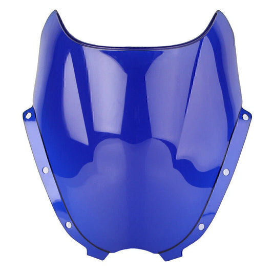 Blue Windshield Windscreen Double Bubble for Hyosung GT125 GT250R GT650R (2003-2017)