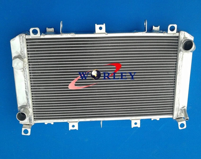 3-Row Aluminum Radiator with Fans for Kawasaki Z1000 ZR1000A (2003–2006)