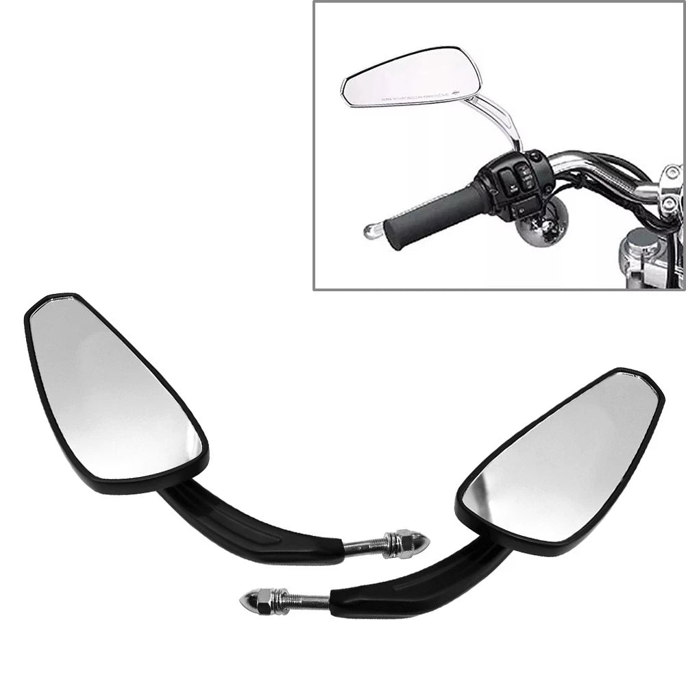 Chrome Inner Fairing Mount Side Rearview Mirrors for Harley FLHX FLHTK (2014–2023)