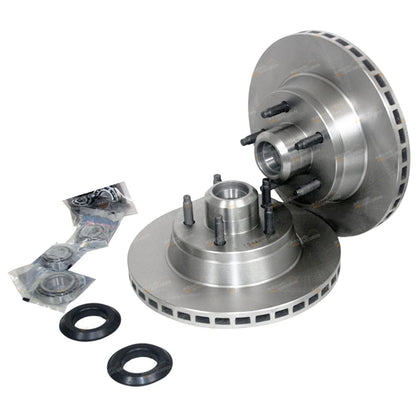 Front Disc Brake Rotors & Wheel Bearings for Falcon XH EF EL (1994–1999)