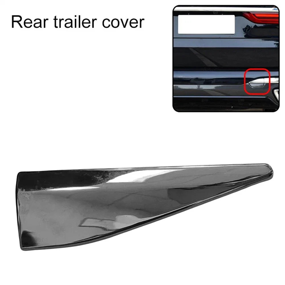 Rear Bumper Tow Hook Cap Cover for 2019-2024 BMW X7 Silver