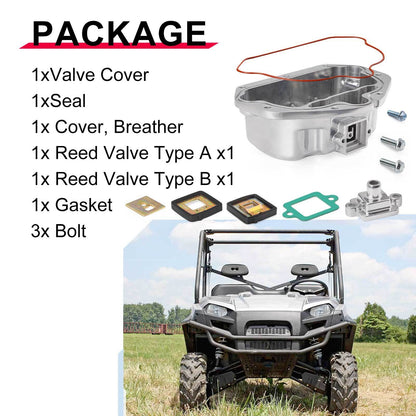 Engine Valve Cover & Reed Kit for Polaris Sportsman 600 700 800 (2002–2014)
