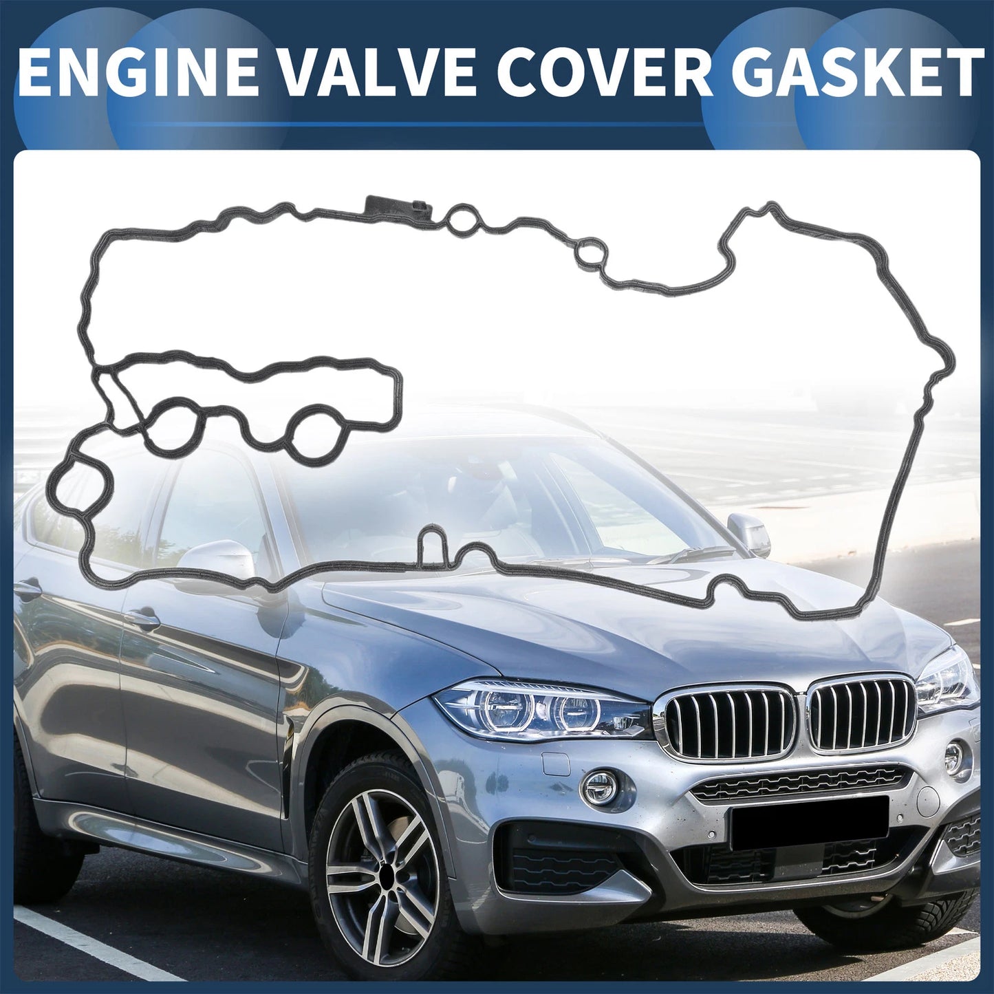 Valve Cover Gasket No. 11128618515 for BMW i8 (2014–2020)