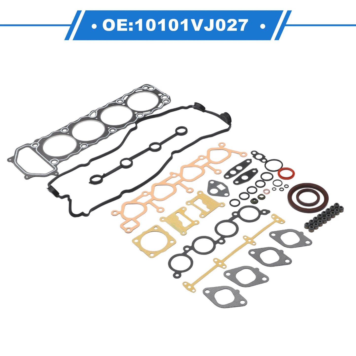 Cylinder Head Gasket Kit No. 101011E485 for Nissan KA24/U13 (Year Range)