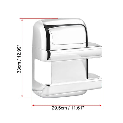 Chrome ABS Side Door Mirror Covers for Ford F250 F350 F450 (2008–2016)