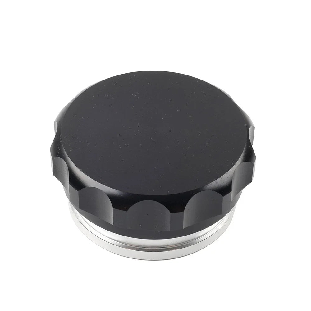 2" Black Aluminum Alloy Weld-On Filler Neck & Cap for Tank Cover