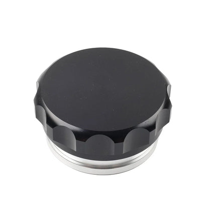 2" Black Aluminum Alloy Weld-On Filler Neck & Cap for Tank Cover