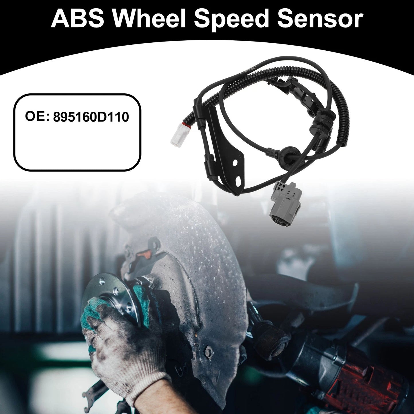 ABS Wheel Speed Sensor No. 895160D110 for Toyota Yaris (2008–2012)
