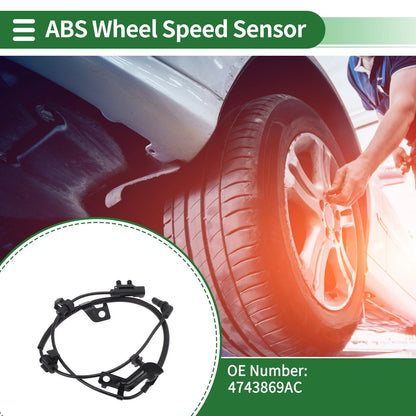 ABS Wheel Speed Sensor No. 4743869AC for Dodge Journey (2009–2020) Rear Left
