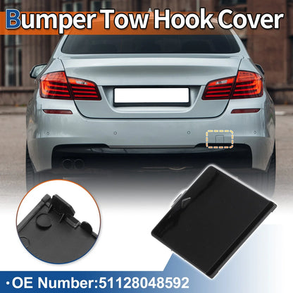 Tow Hook Cover for BMW 5 Series Black Sapphire