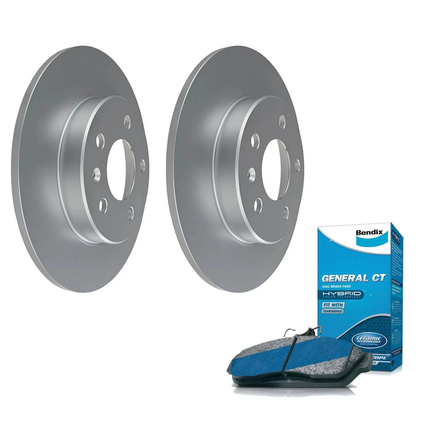 Set of Rear Brake Pads and Rotors for Chery Omoda 5 Tiggo 4 (2022–2027)
