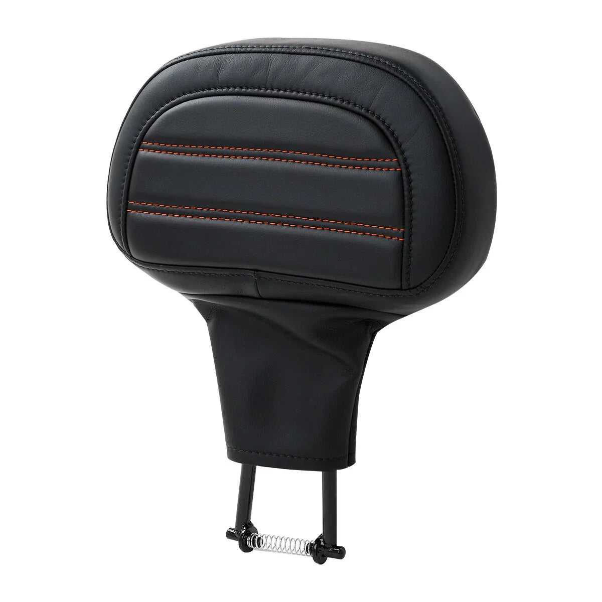 Front Driver Backrest Pad Black for Harley Touring CVO Street Glide (2014-2023)