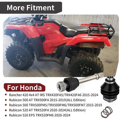 Rear Propeller Shaft & Drive Shaft Yoke for Honda Rancher 420 (2015–2024)
