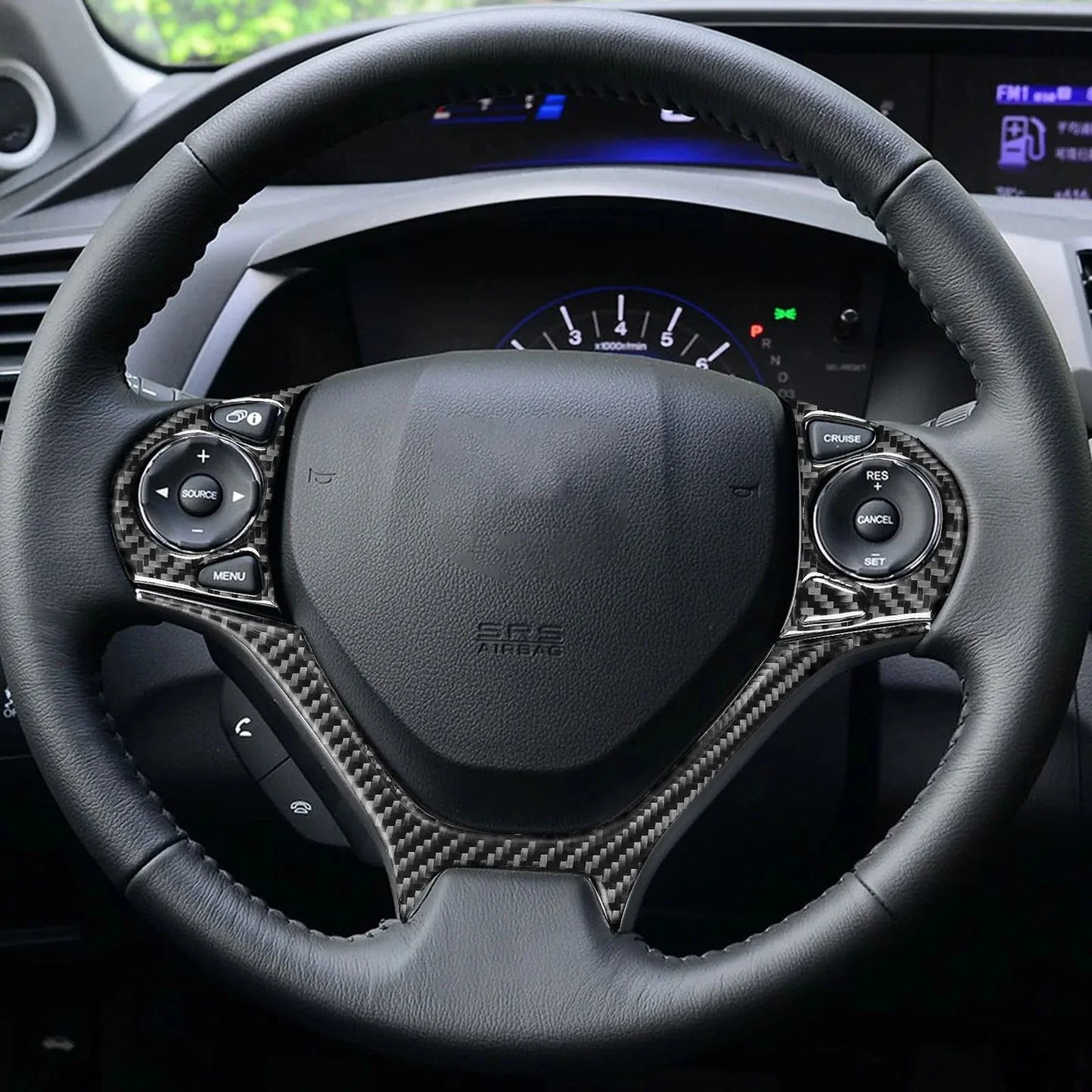 Carbon Fiber Car Interior for Honda Civic 9th Coupe/Sedan (2013–2015)