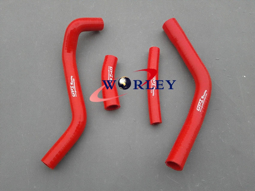 Silicone Radiator Hose for Yamaha YZ250F YZF250 (2014–2016) White