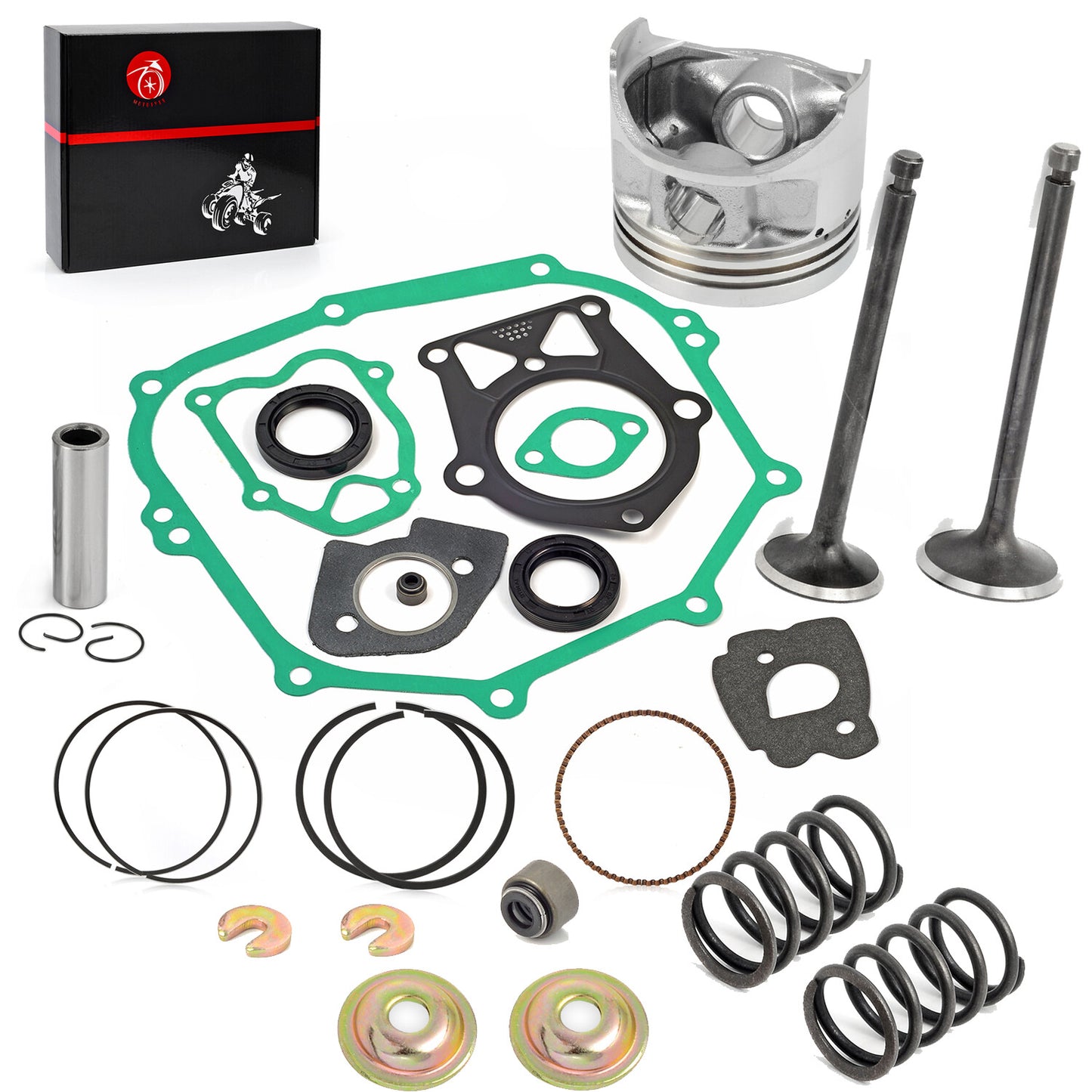 Piston Kit for Yamaha Golf Cart G2 G5 G8 G9 G11 (0.25mm Oversize)