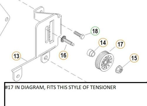 Serpentine Belt Idler Pulley for Mercruiser 4.3 5.0 5.7 350