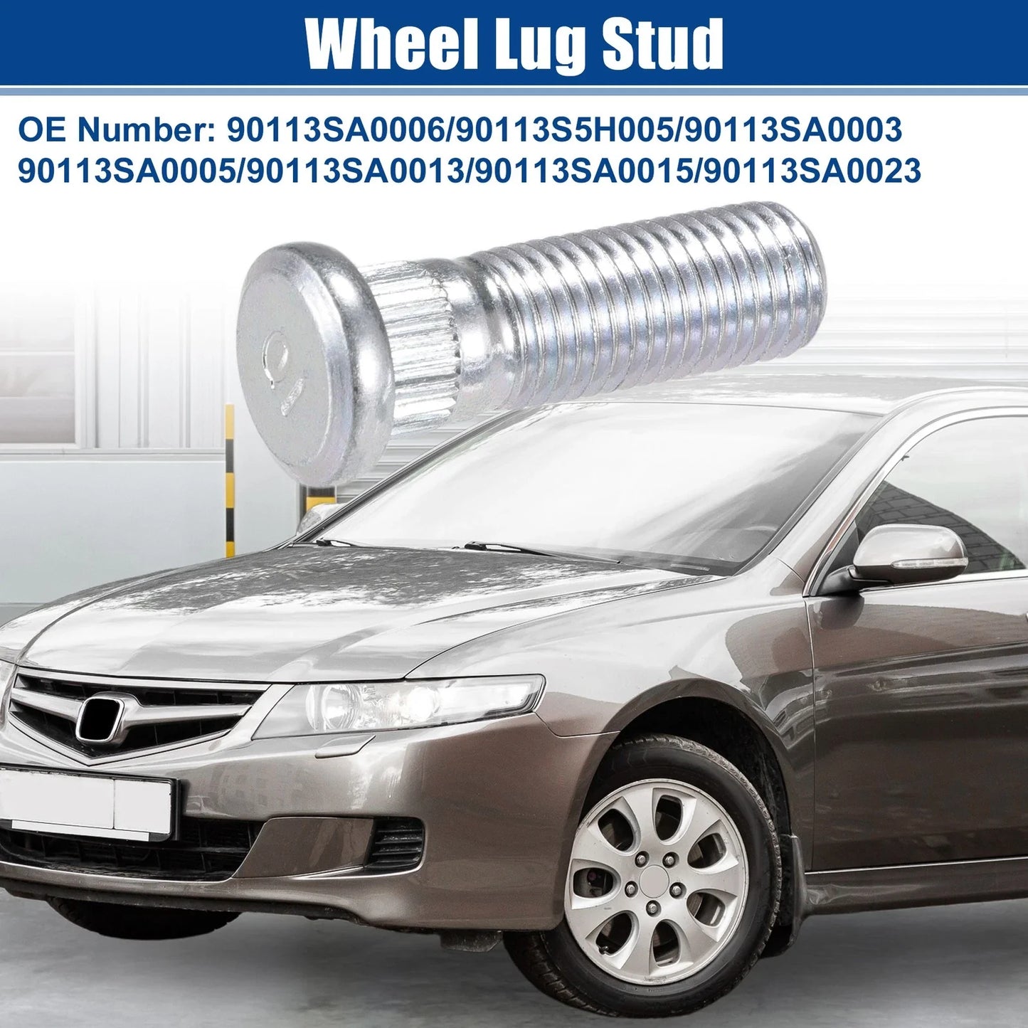 10 x M12x1.5 Wheel Lug Studs for Honda Accord CR-V (2003-2023)