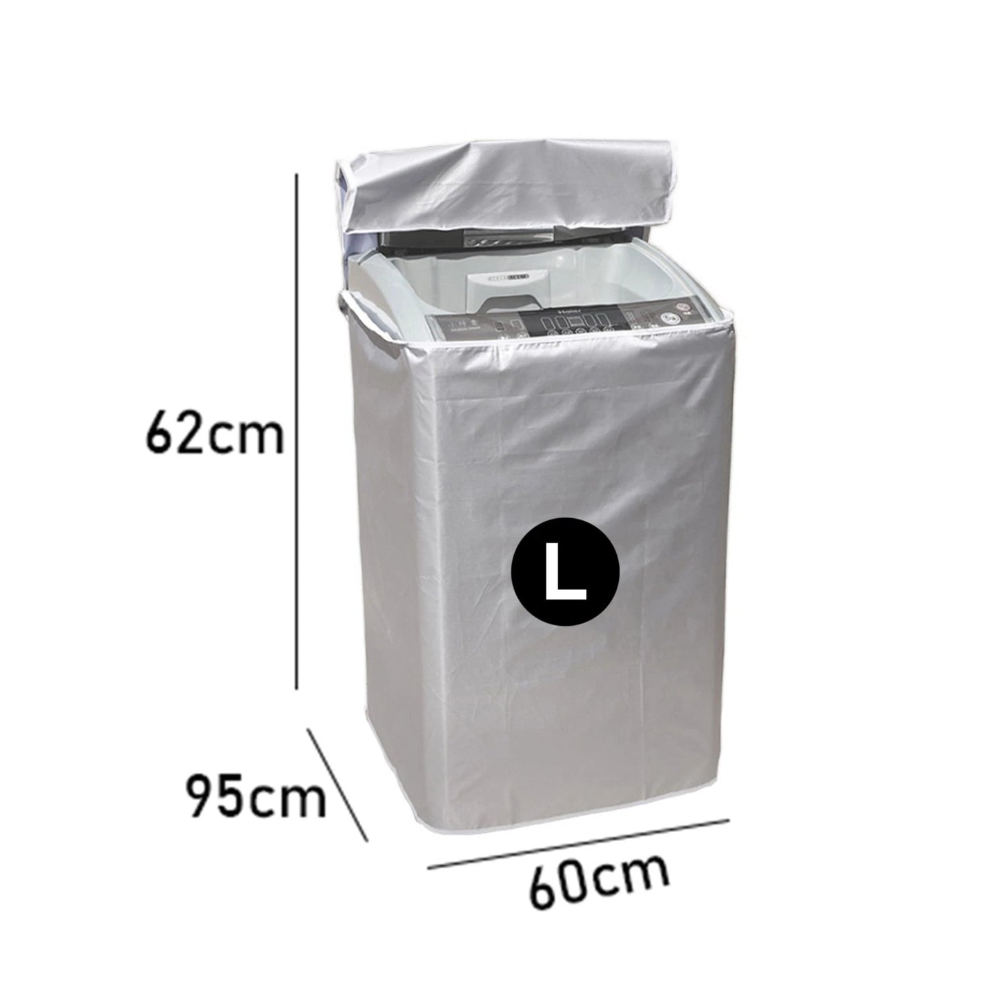 Washing Machine Cover Waterproof for Front Loading Dryer (Universal Fit)