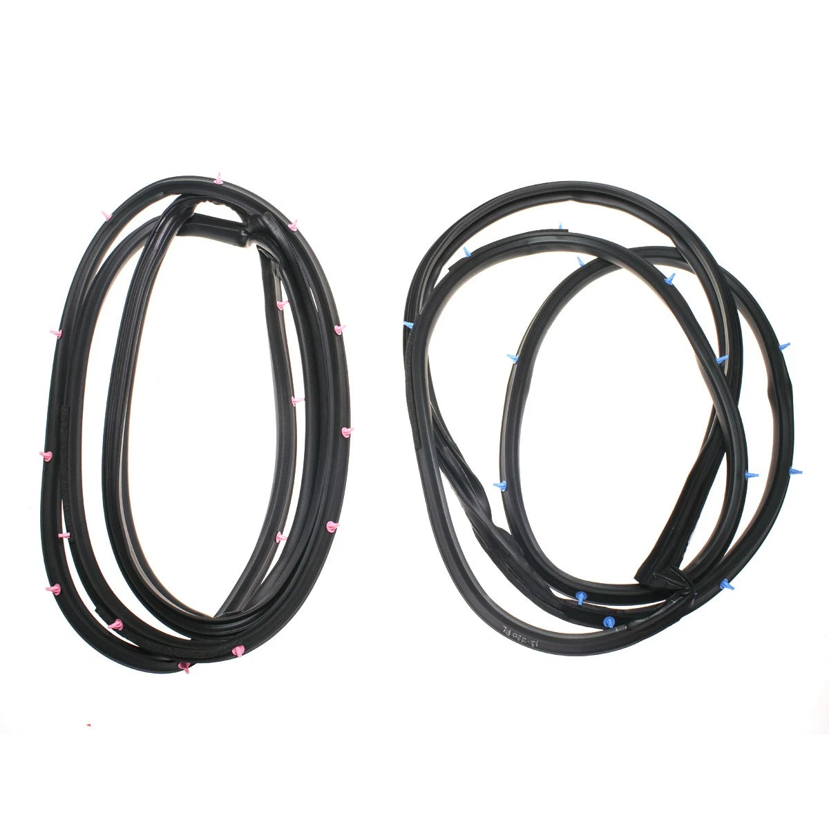 Set of 2 Rear Door Weatherstrips for Toyota Corolla Altis (2000–2008)