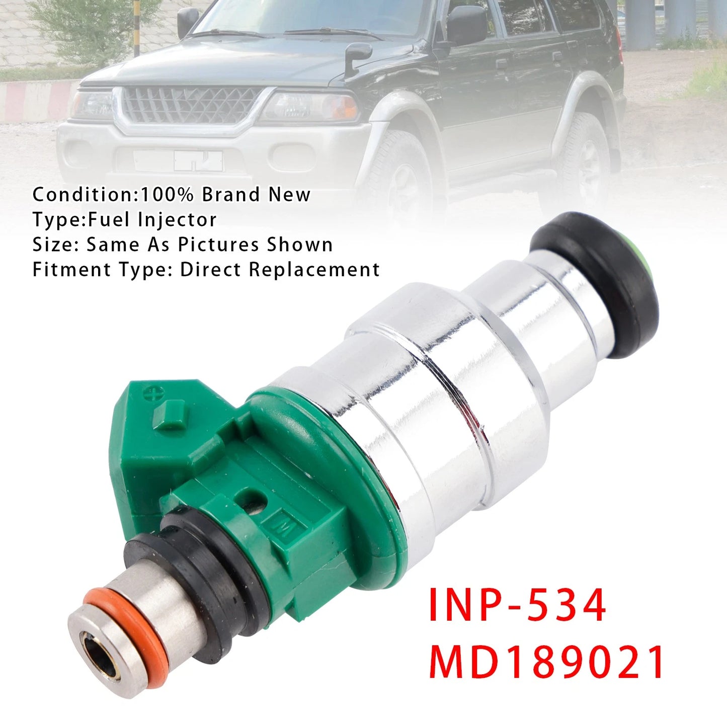 Fuel Injector for Mitsubishi Montero (1994–1996) INP-534 MD189021