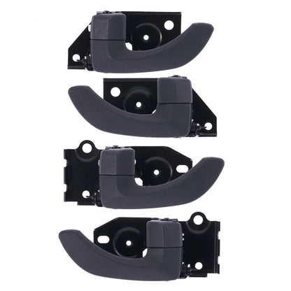 Set of 4 Door Handles for Hyundai Santa Fe (2000–2005) Grey