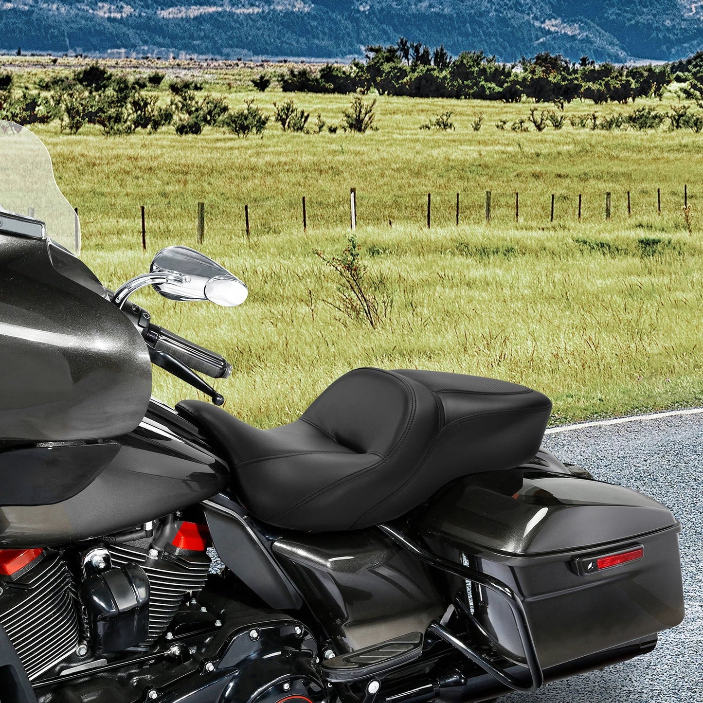 Driver & Passenger Seat for Harley Street Glide Tri Glide (2009-23)
