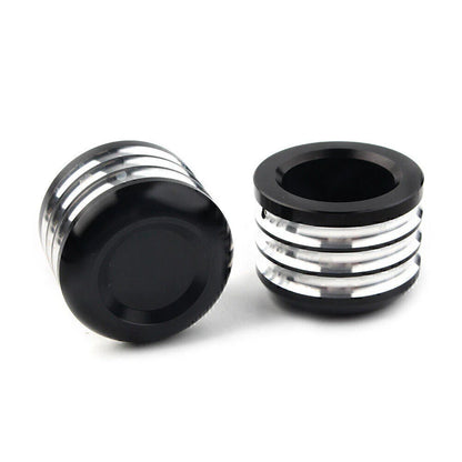 CNC Front Axle Cap Nut Covers for Harley Dyna Electra Glide Sportster