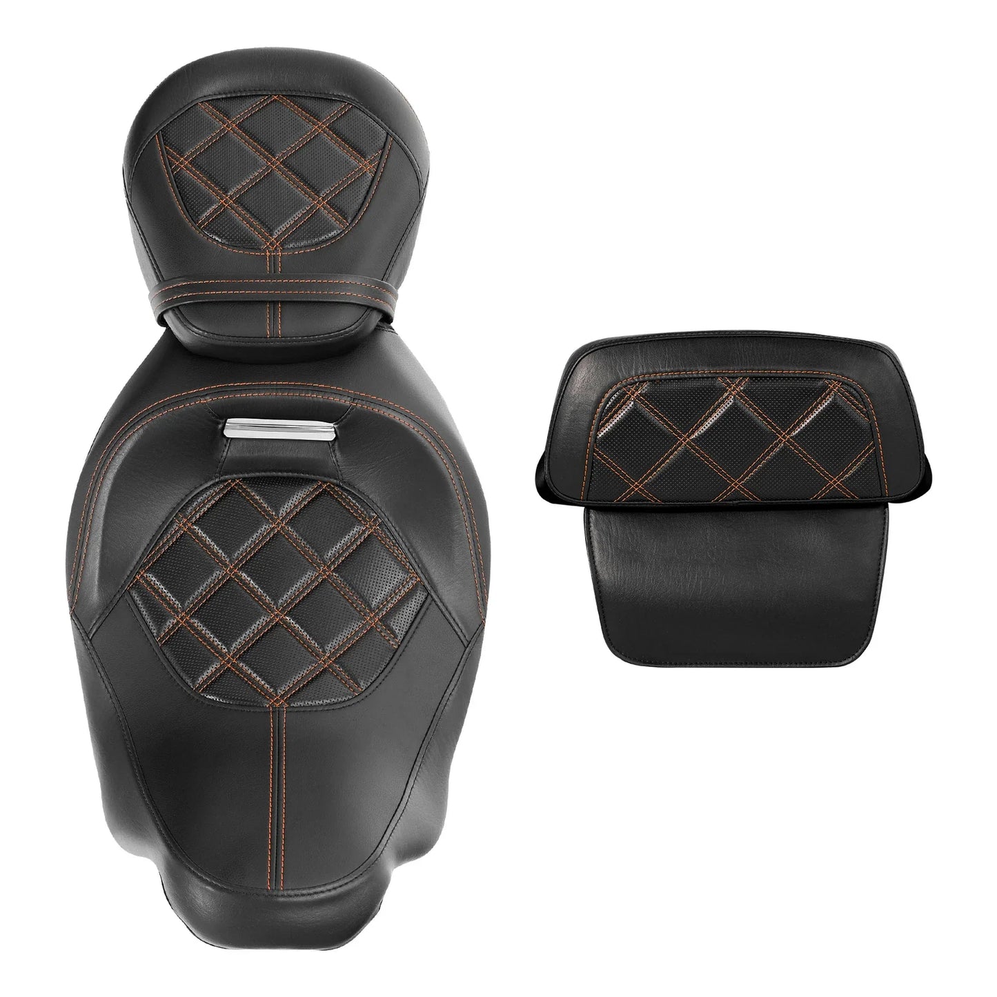Driver Passenger Seat Backrest for Harley Touring CVO Street Glide (2014-2023)