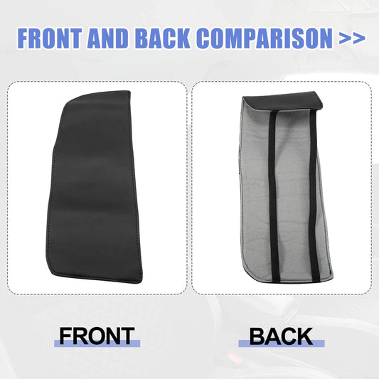 1 x Pair Center Console Armrest Cover Protector for BMW X5 X6 (2007 - 2013)