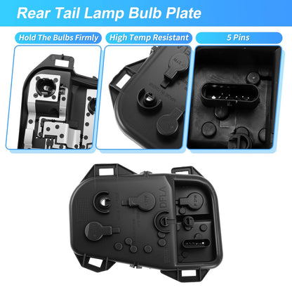 Right Tail Light Lamp Bulb Holder 63217424496 for BMW 1 Series F20 F21 (2015–2020)