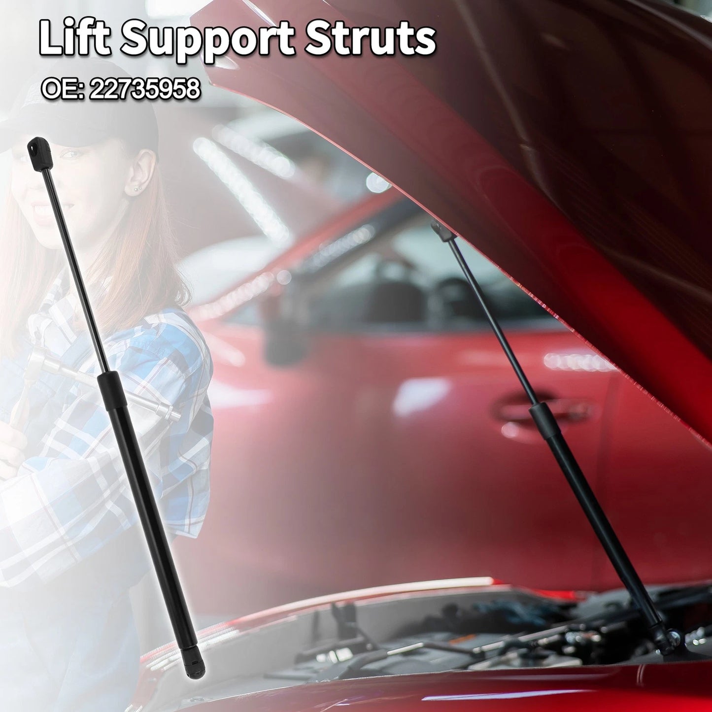Front Hood Lift Supports Struts No. 22735958 for Suzuki XL-7 (2007–2009)