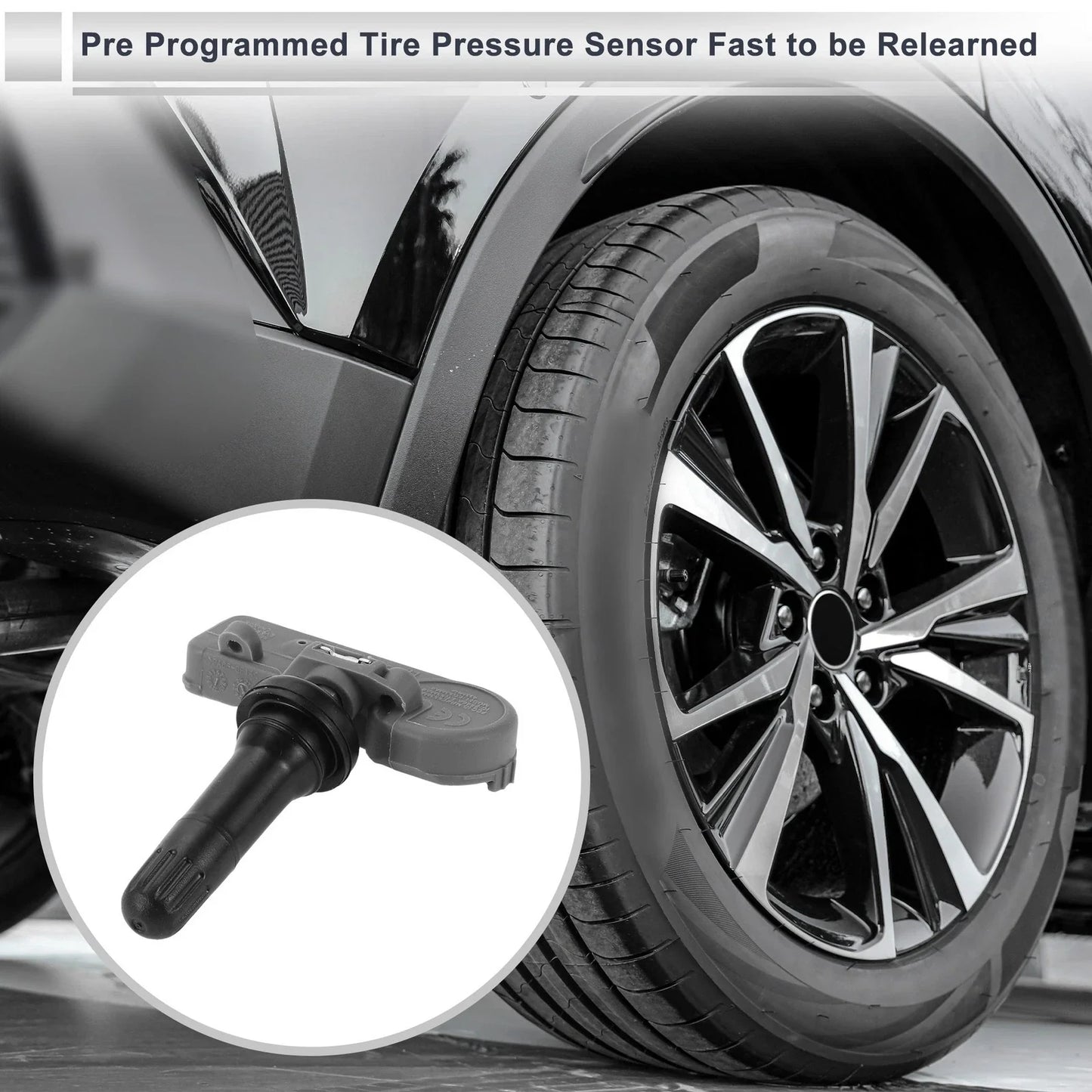 Tire Pressure Sensor 433Mhz for Dodge Charger (2011-2014) 1 x Unit