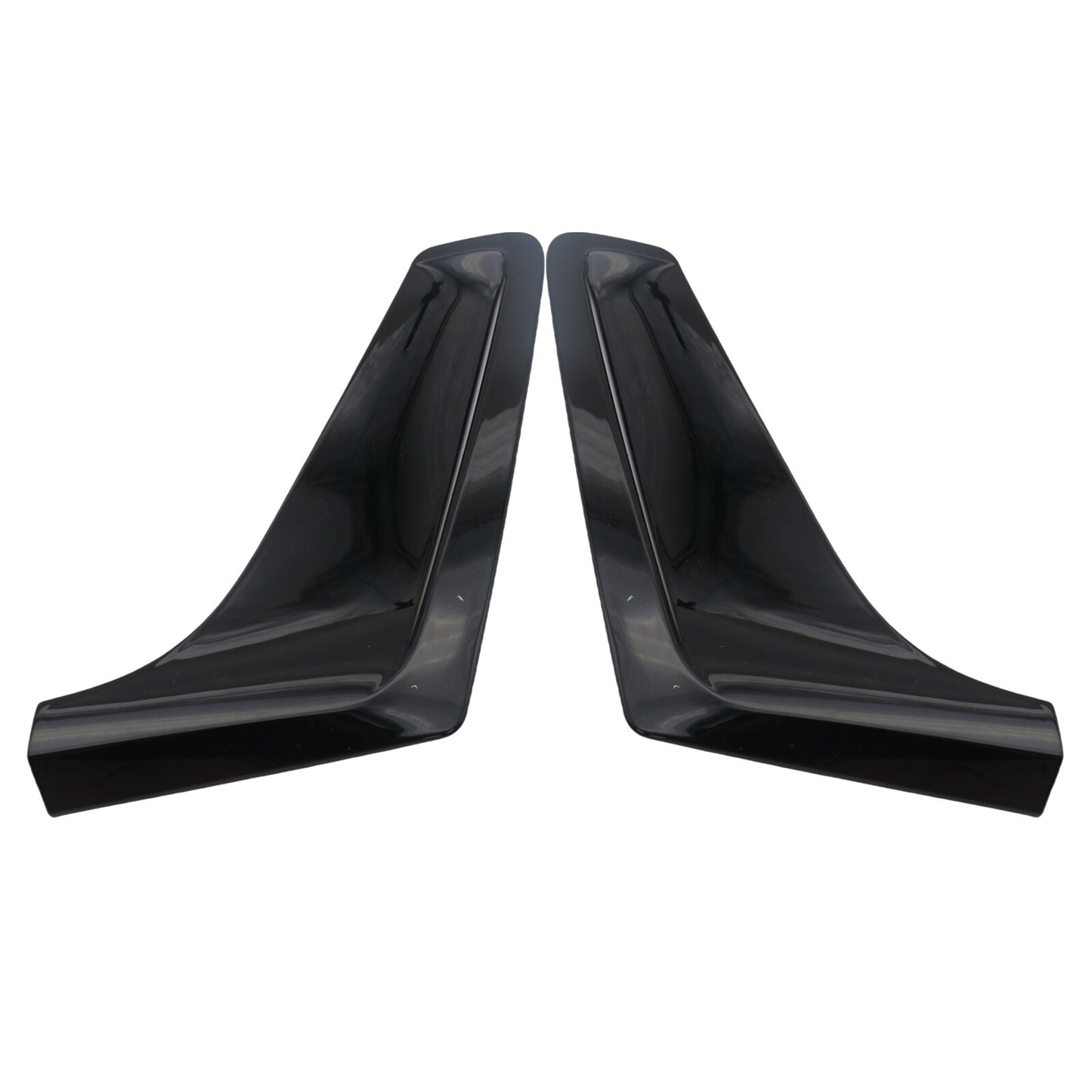 2X Glossy Black Fender Side Air Duct Molding for BMW 7-Series (2016–2019)