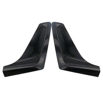 2X Glossy Black Fender Side Air Duct Molding for BMW 7-Series (2016–2019)