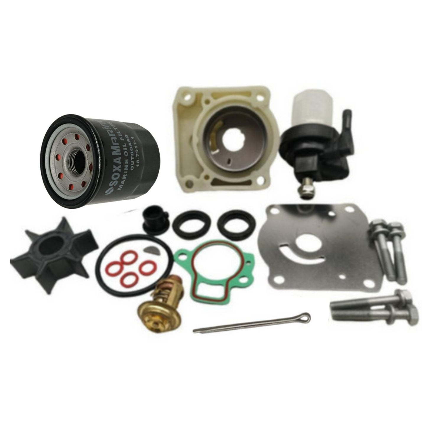 Maintenance Service Kit for Yamaha 4-Stroke F20A F25A F25D
