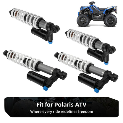 Set of 2 Rear & Front Shock Absorbers for Polaris Scrambler Sportsman