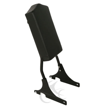 Black Sissy Bar w/ Backrest Pad for Harley Softail Custom (1984-1999)