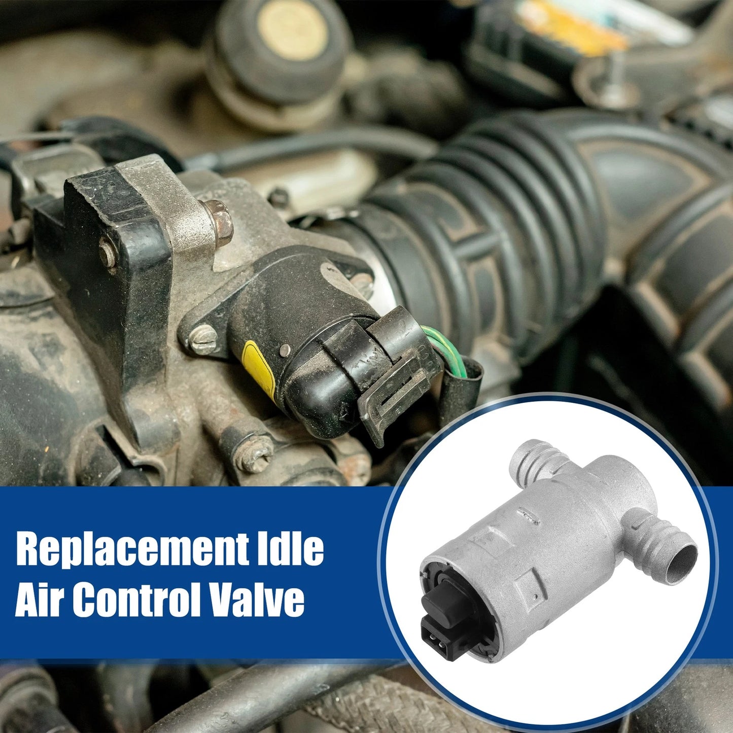 Idle Air Control Valve for BMW 318i 740i 740iL (1991–1992)
