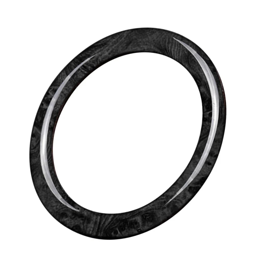 Wood Grain Engine Push Start Button Ring for Benz A B C GLC CLA (2012-2023)
