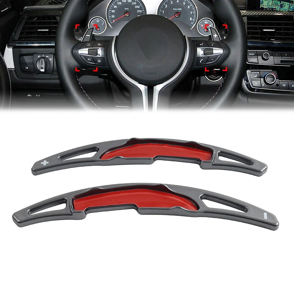 Steering Wheel Shifter Paddle Extensions for BMW M2 M3 M4 M5 M6 X5M X6M