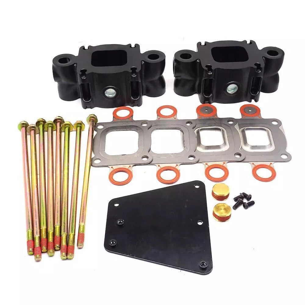 Exhaust Riser Spacer Kit for Mercruiser V6 V8 (3 Inch)