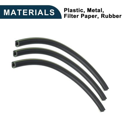 Fuel Hose Kit with Filter & Clamps for Moto (Adjustable)