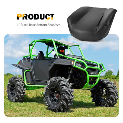 Black Base Bottom Seat Assembly for Polaris RZR 570 800 S 4 900 XP 4 (2008–2021)