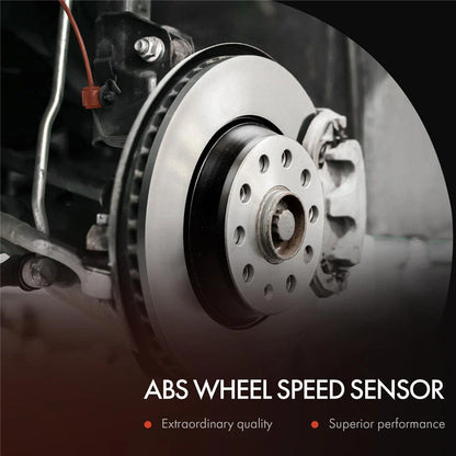 Front Left & Right ABS Wheel Speed Sensors for Jeep Cherokee
