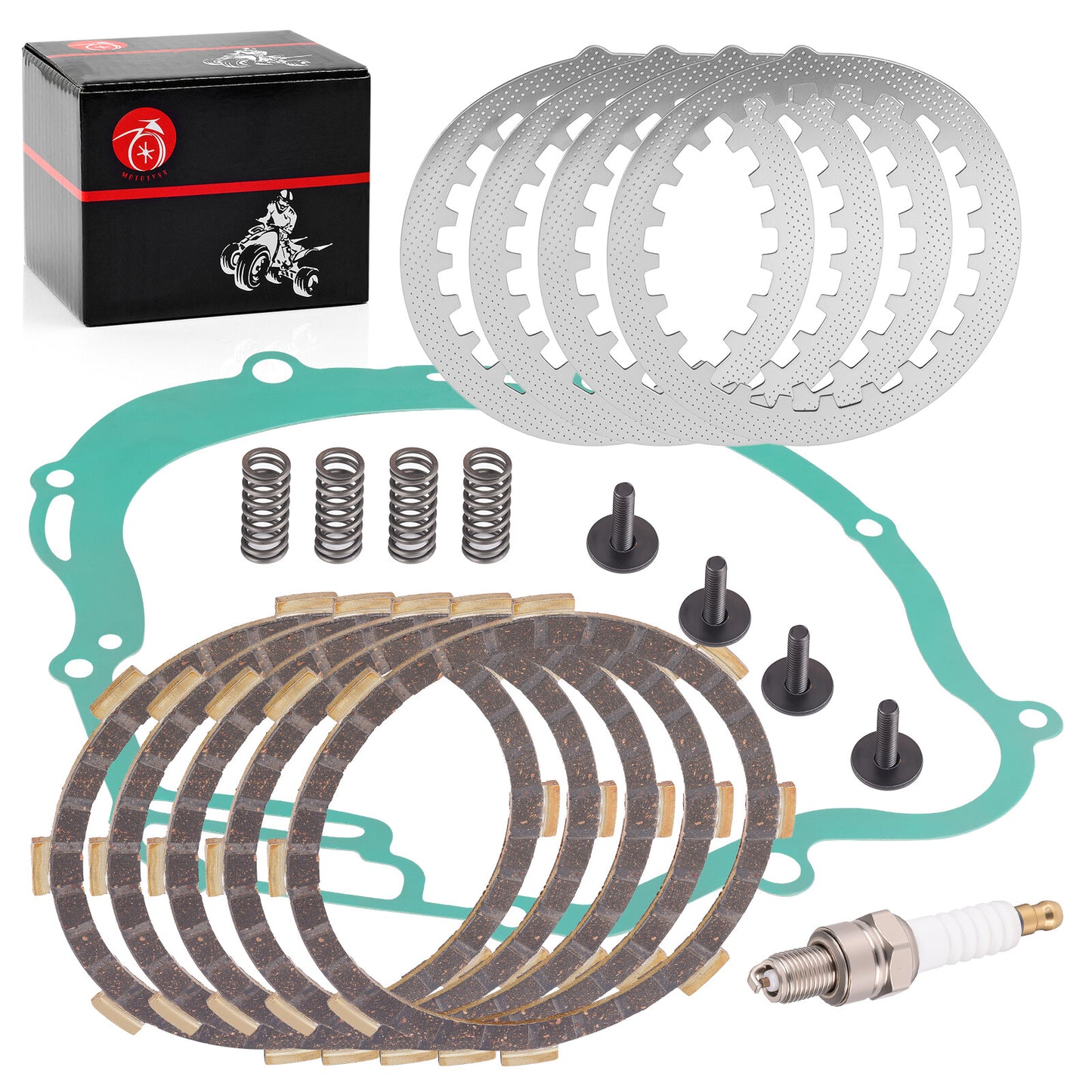 Clutch Kit for Yamaha TTR125 TTR125E TTR125L TTR125LE (2000–2023)