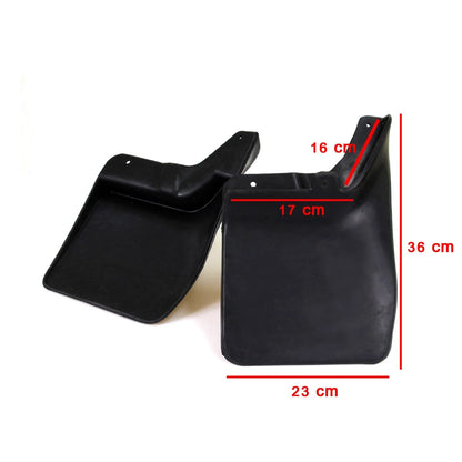 Set of 2 Rear Mud Guard Flaps for Nissan Navara D22 (1997–2004)